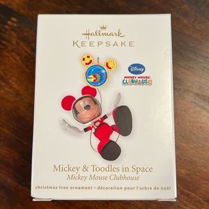 Disney Mickey Mouse Clubhouse Mickey & Toodles in Space Hallmark Ornament